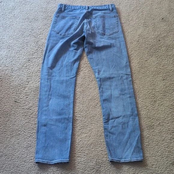 J.Crew Mechantile Straight Leg Denim Jeans size 28 W 32 L - Picture 6 of 7